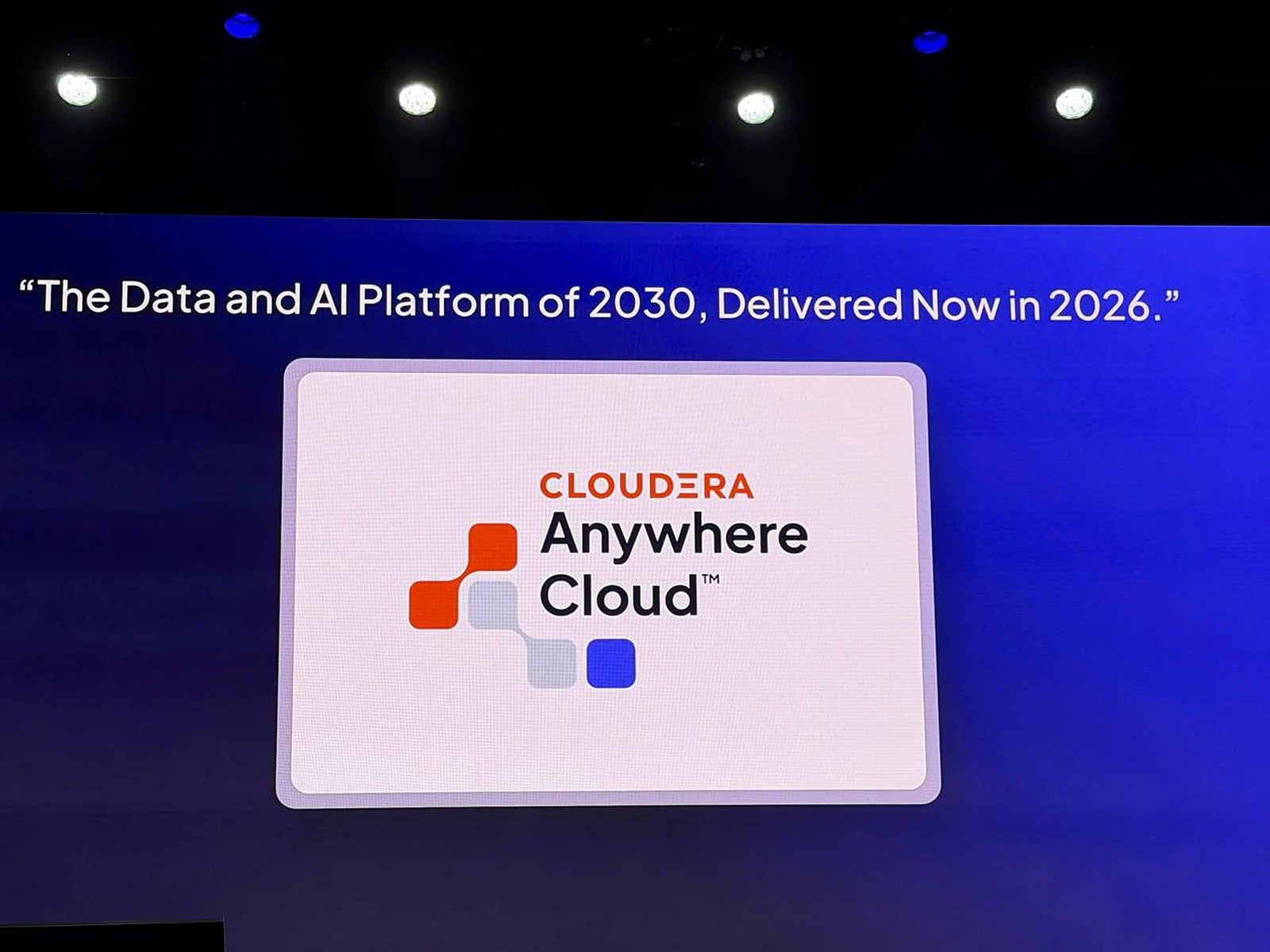 "The Data and AI Platform of 2030, Delivered Now in 2026"